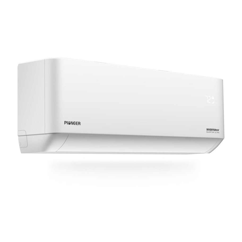 Pioneer® Quantum Ultra™ 23,000 BTU 23 SEER2 230V High-Wall Ductless Energy-Star Mini-Split Air Conditioner Inverter Heat Pump Full Set