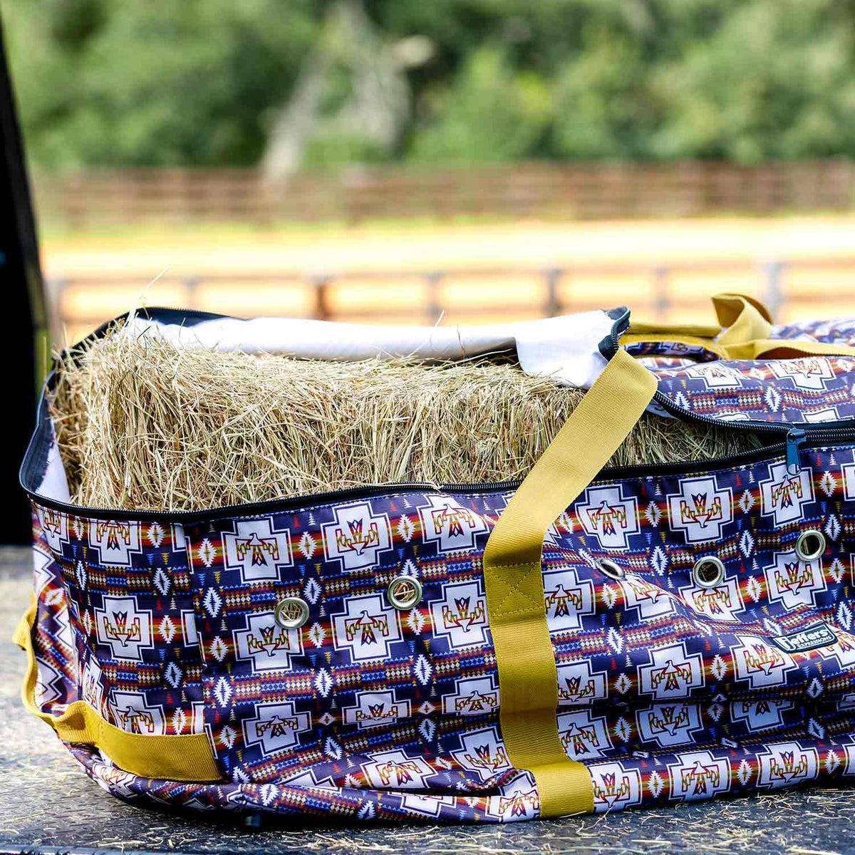 Jeffers Expression Full Hay Bale Tote Bag