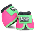 Jeffers Expression Neon No-Turn Bell Boots for Horses
