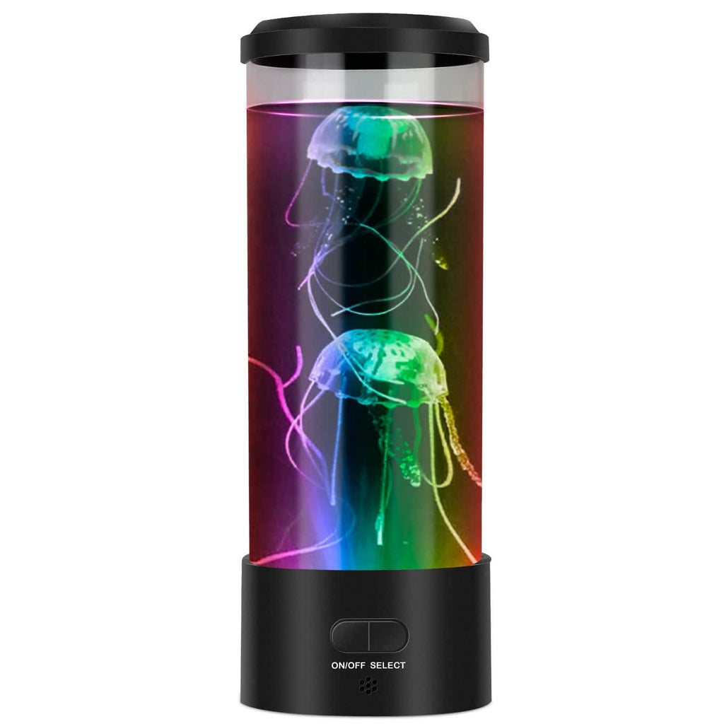 Jellyfish Lava Lamp Multicolor Changing Mood Night Light