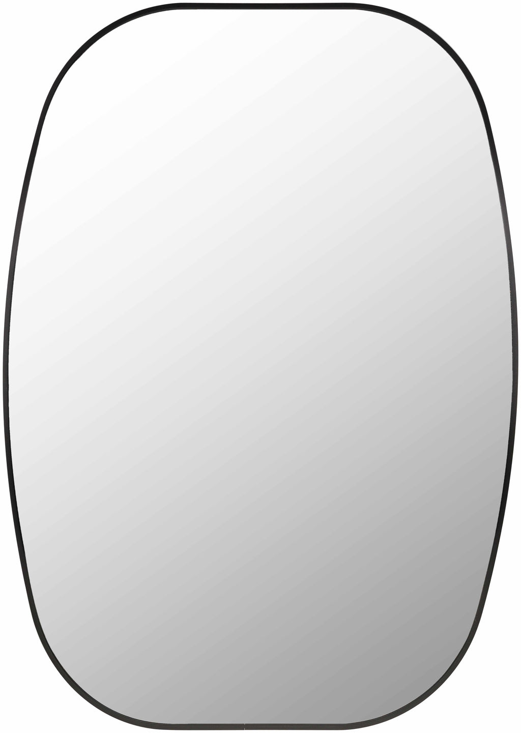 Kopparberg Black Gold Frame Round Mirror