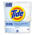 Tide PODS Free & Gentle Laundry Detergent Soap Pacs