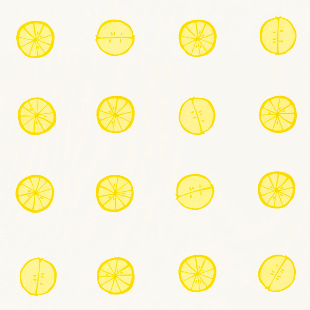 Lemonade Pillow Cover in Yellow, F. Schumacher Textiles