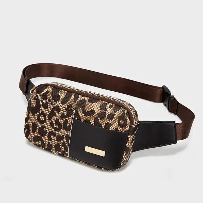 Leopard Pattern Chest Bag