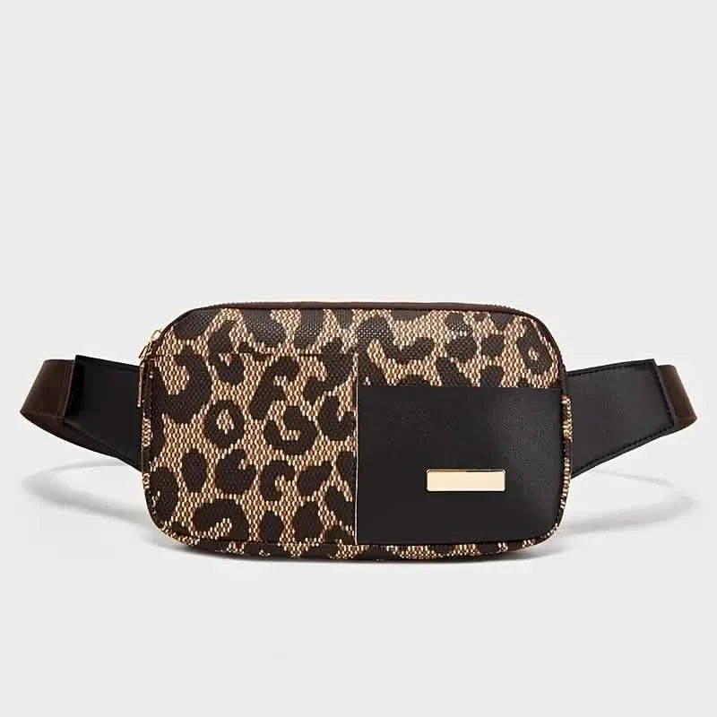 Leopard Pattern Chest Bag