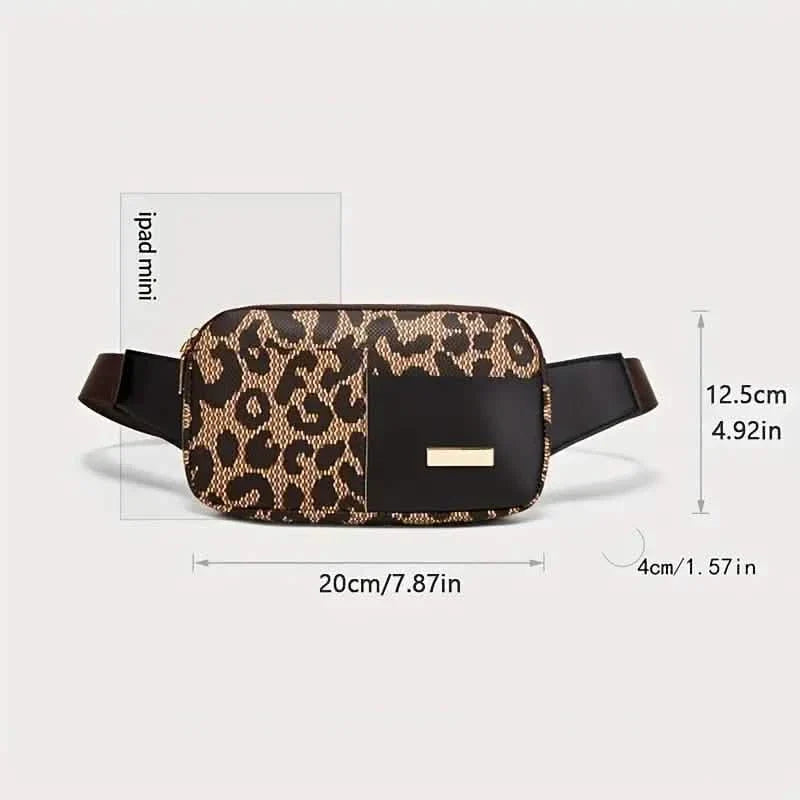 Leopard Pattern Chest Bag
