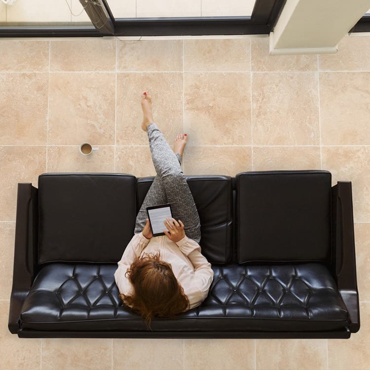 Light Beige Premium Travertine Honed Floor and Wall Tile - Livfloors Collection