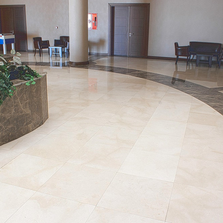 Light Pearl Beige Marble Floor and Wall Tile Polished - Livfloors Collection