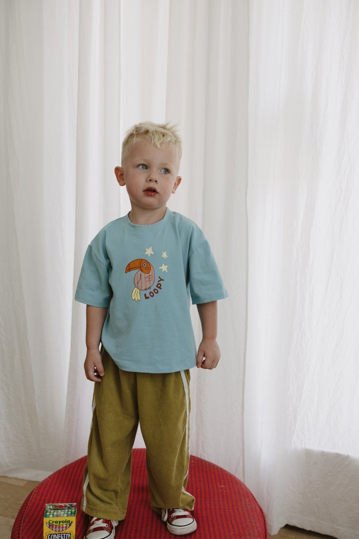 Loopy Boxy Tee