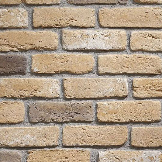 Barok Amber Manufactured Stone Handmade Brick Veneer - Livfloors Collection