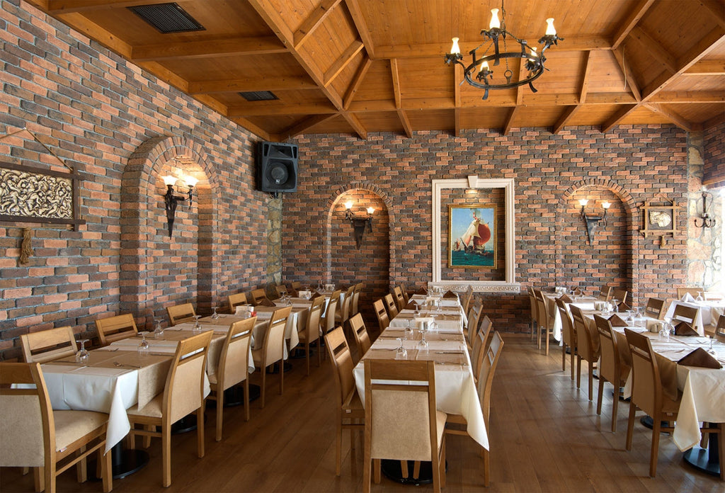 Barok Cotto/Caramel/Lava Manufactured Stone Handmade Brick Veneer - Livfloors Collection
