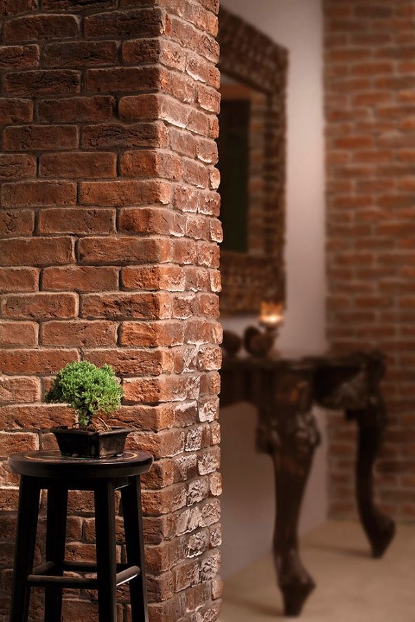 Barok Cotto/Caramel/Lava Manufactured Stone Handmade Brick Veneer - Livfloors Collection