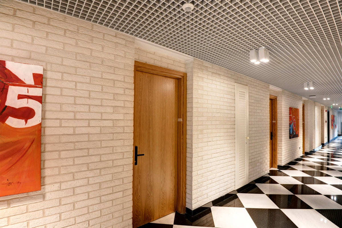 Slimfix White Manufactured Stone Handmade Thin Brick Veneer - Livfloors Collection