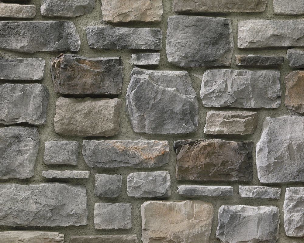Ashlar Pattern Masso Ash Manufactured Stone Handmade Veneer - Livfloors Collection