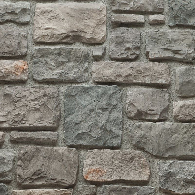 Ashlar Pattern Masso Olive Manufactured Stone Handmade Veneer - Livfloors Collection