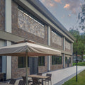 Ashlar Pattern Petra Ash Manufactured Stone Handmade Veneer - Livfloors Collection