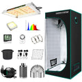 Mars Hydro Ts 600 Led Grow Light + 2'x2'(60x60cm) Indoor Full Grow Tent Kits