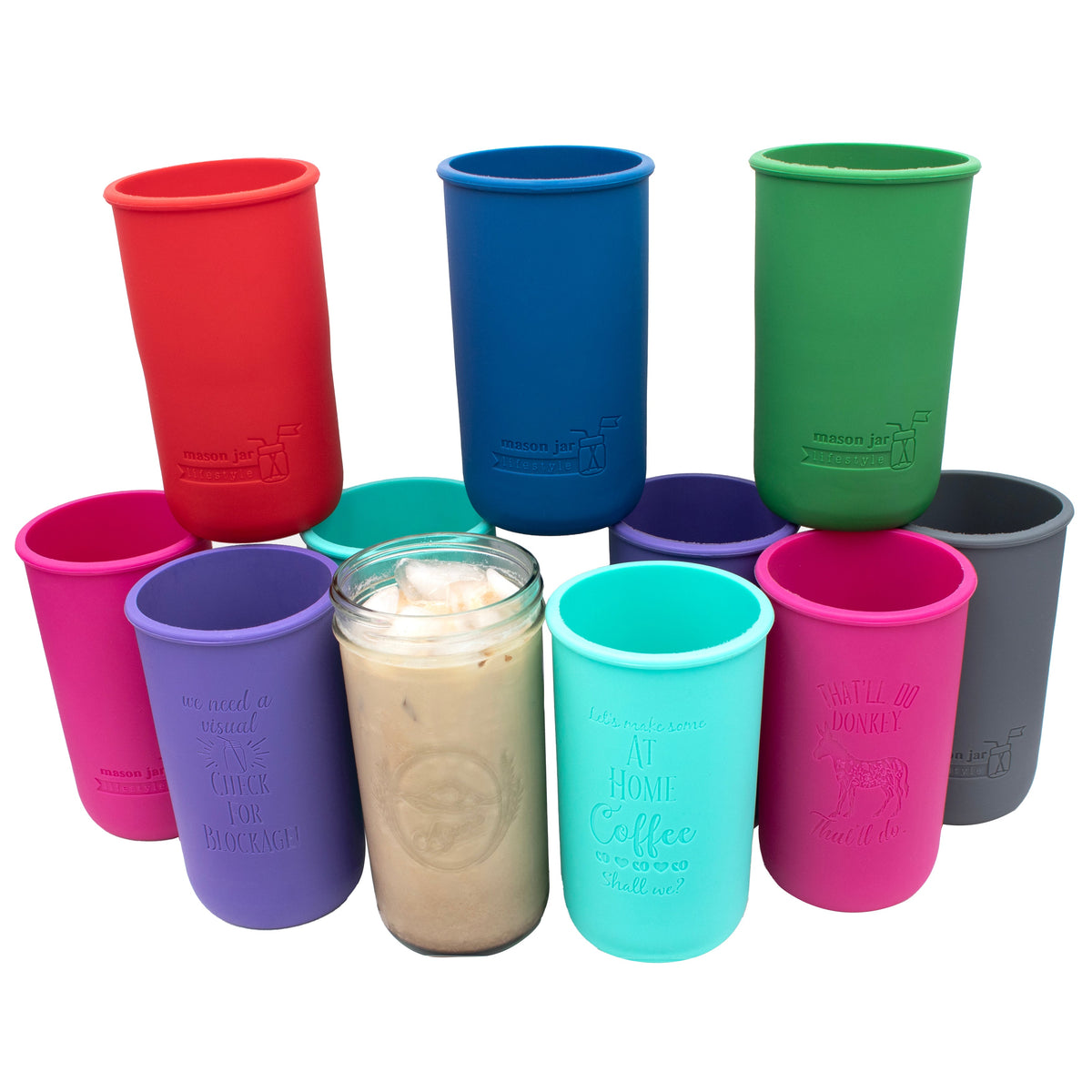Abbie Jean Laser Engraved Pint & Half Sleeves