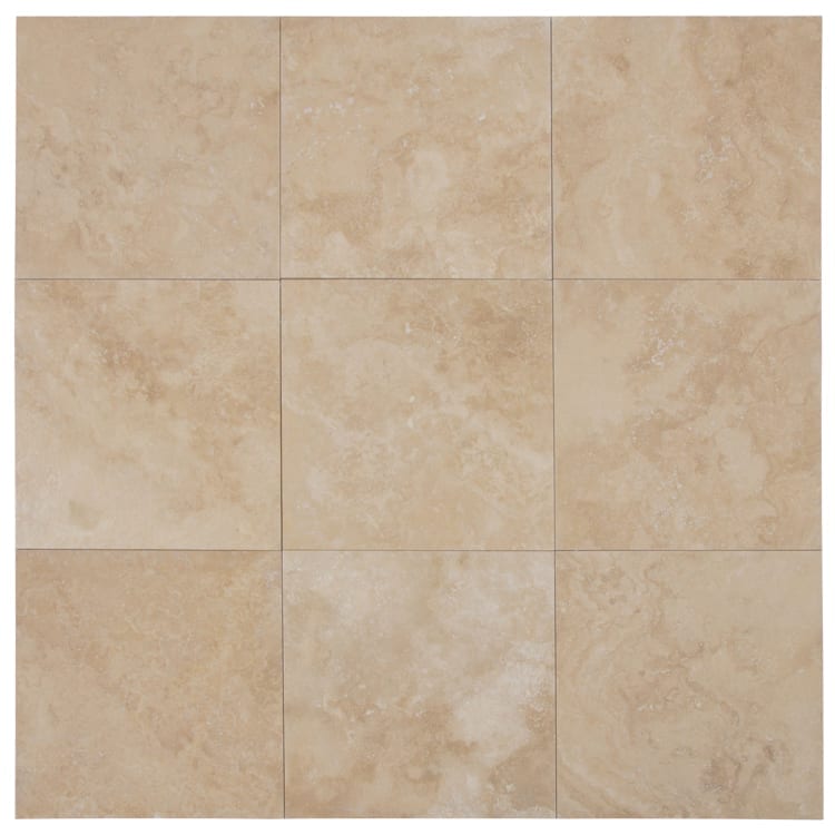 Medium Beige Premium Travertine Honed Floor and Wall Tile - Livfloors Collection