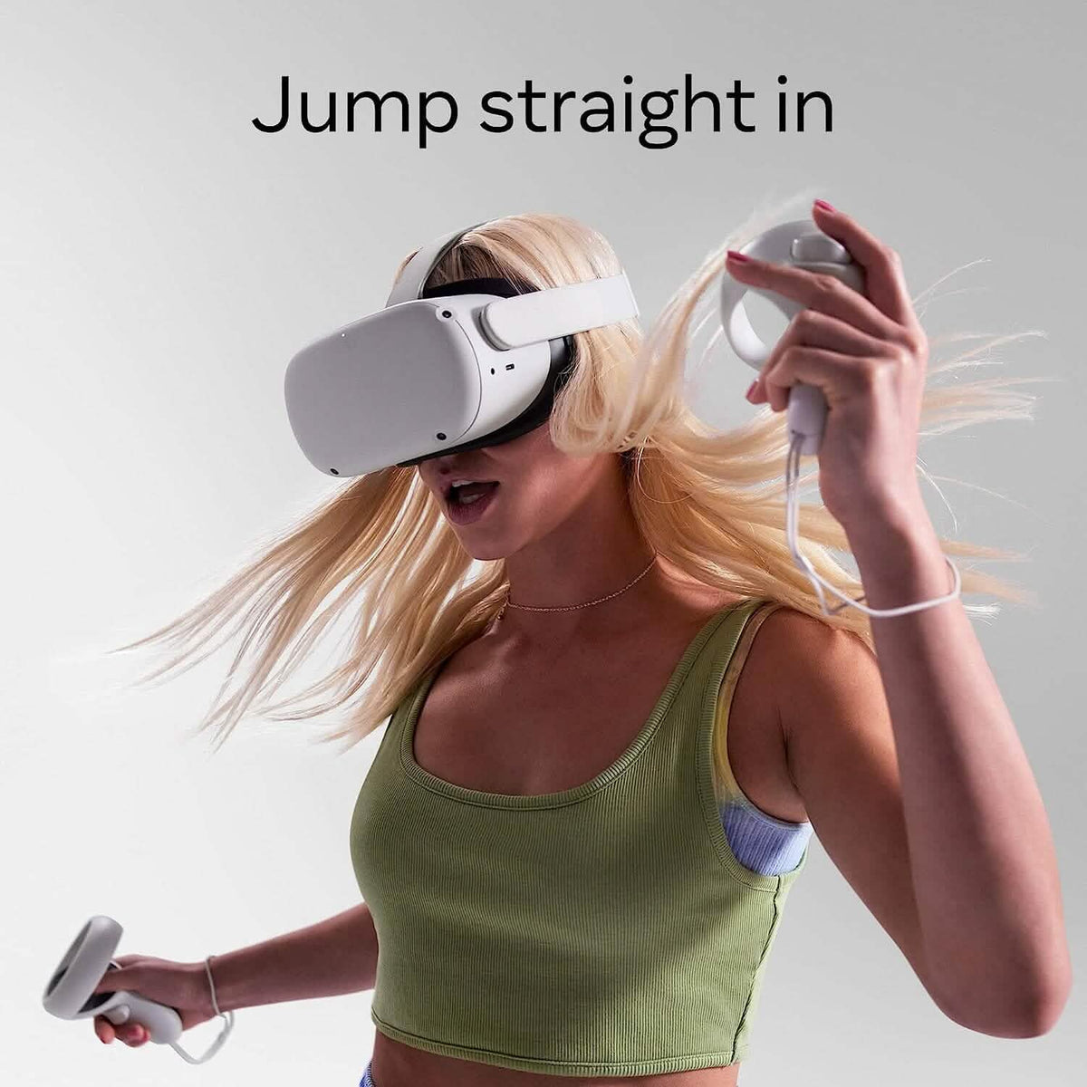 Meta Quest 2 — Advanced All-In-One Virtual Reality Headset  (Refurbished)