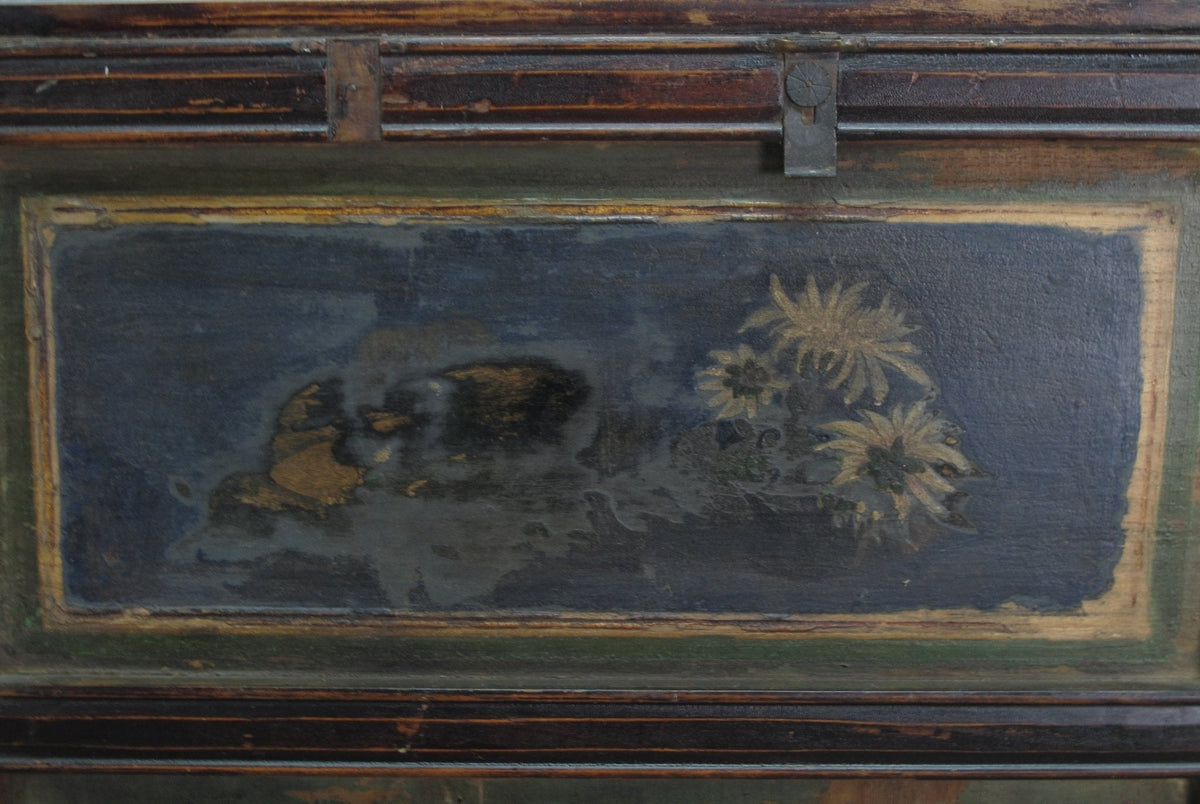 Mid 19th Century Hand Painted Room Divider - Set of 6