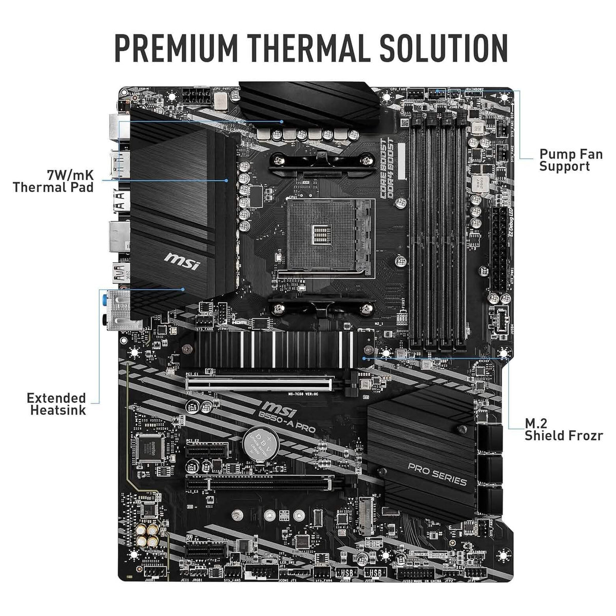 MSI B550-A PRO ProSeries Motherboard (Refurbished)