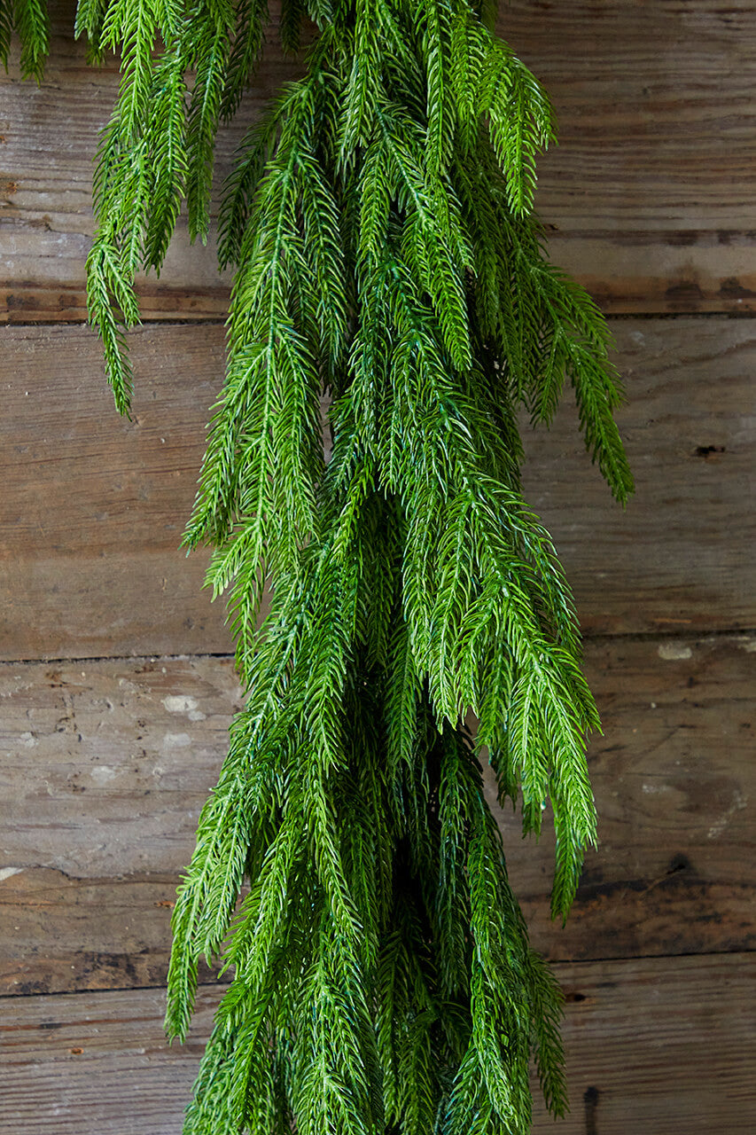 60'' Real Touch Norfolk Pine Christmas Garland