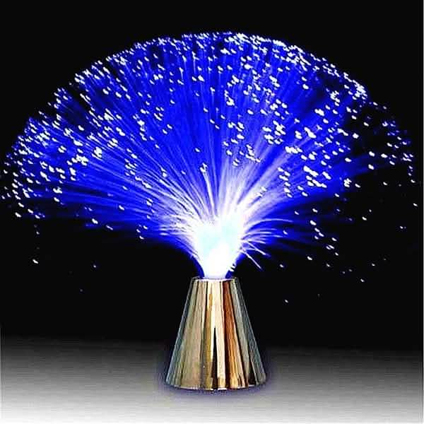 Multicolor LED Fiber Optic Light Lamp
