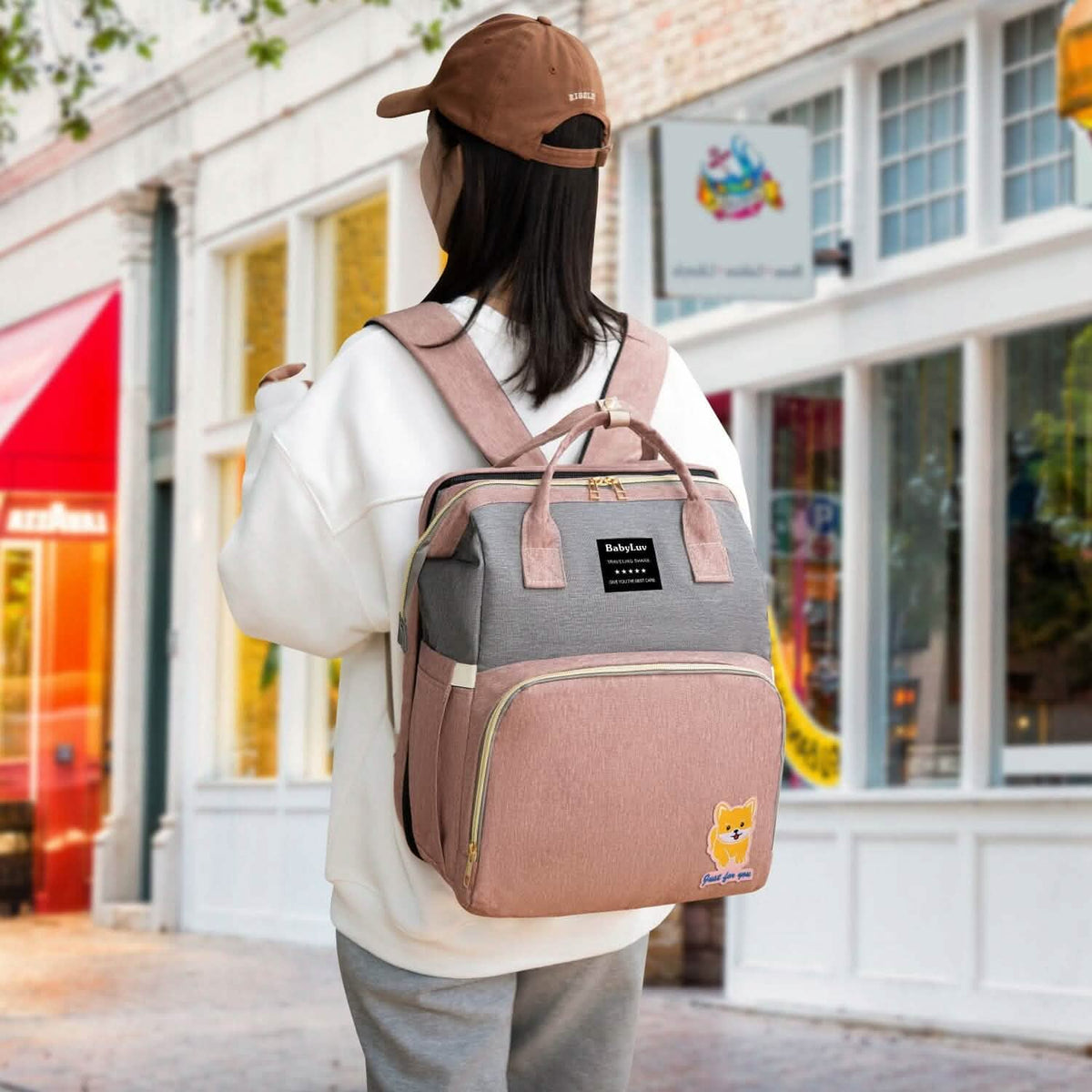 Multifunctional Diaper Bag Backpack