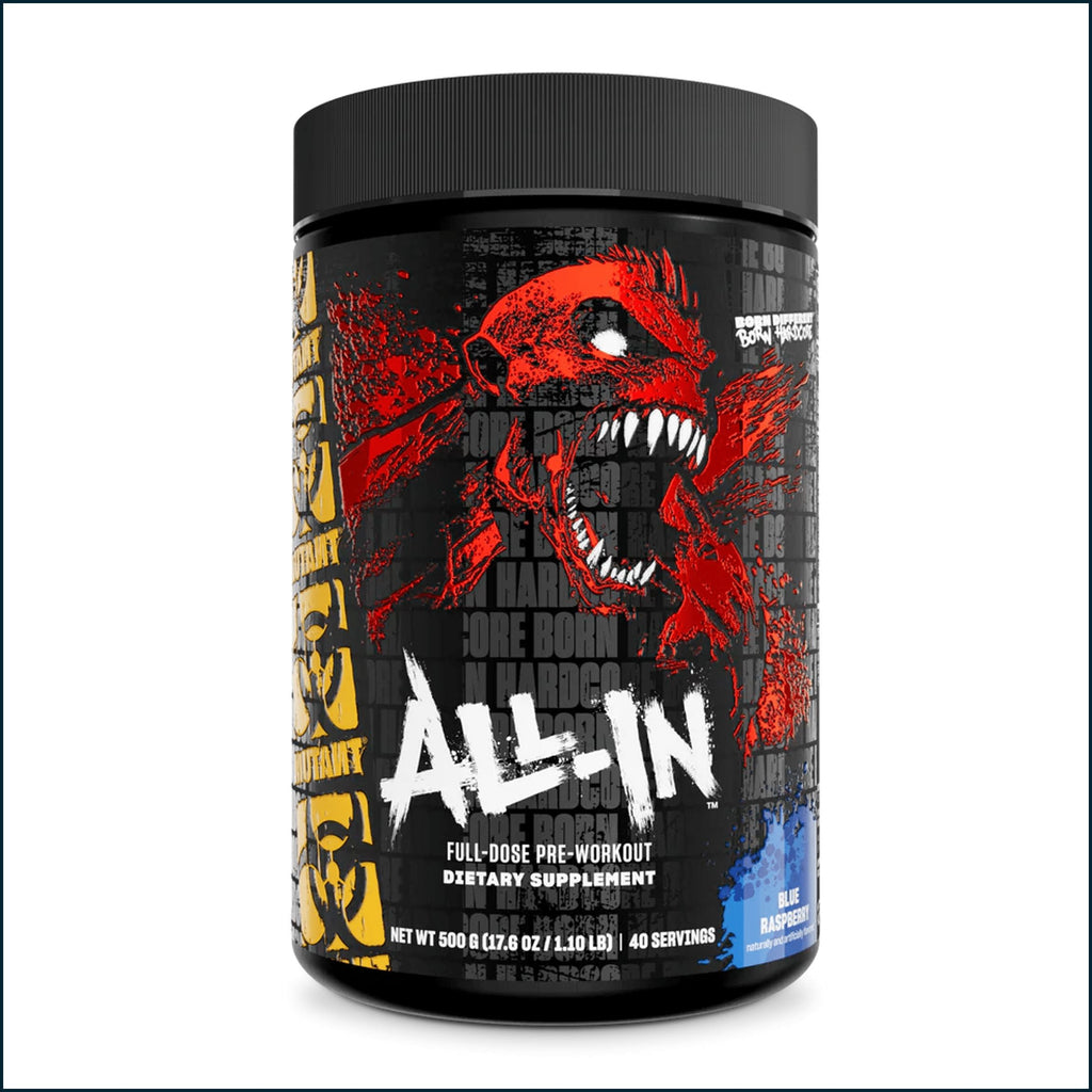 Mutant All-In Full-Dose Pre-Workout, 40/20 Servings
