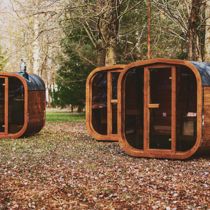 Mande MW16 ThermoWood Outdoor Sauna - Premium Outdoor Relaxation Experience