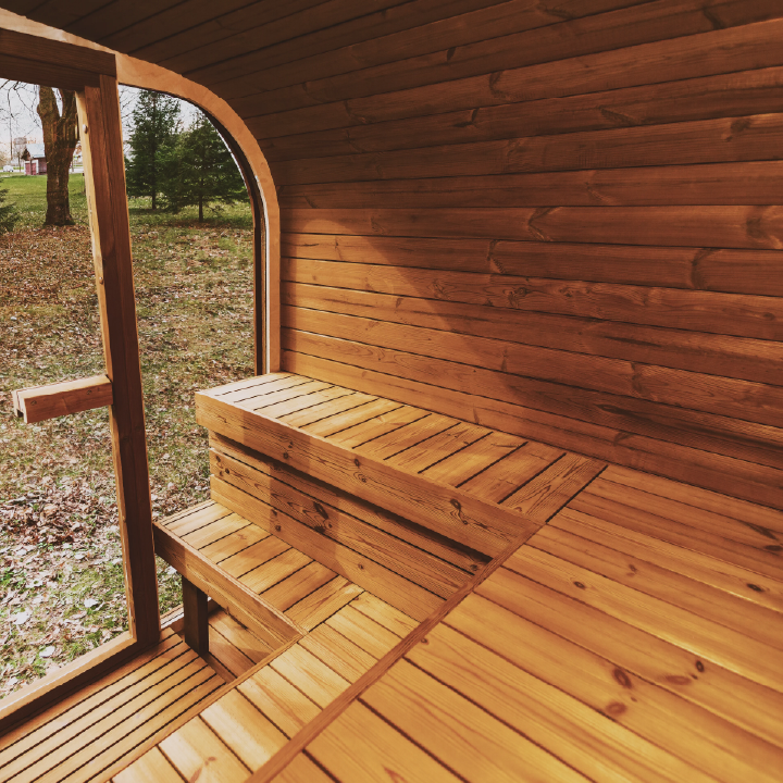Mande MW16 ThermoWood Outdoor Sauna - Premium Outdoor Relaxation Experience