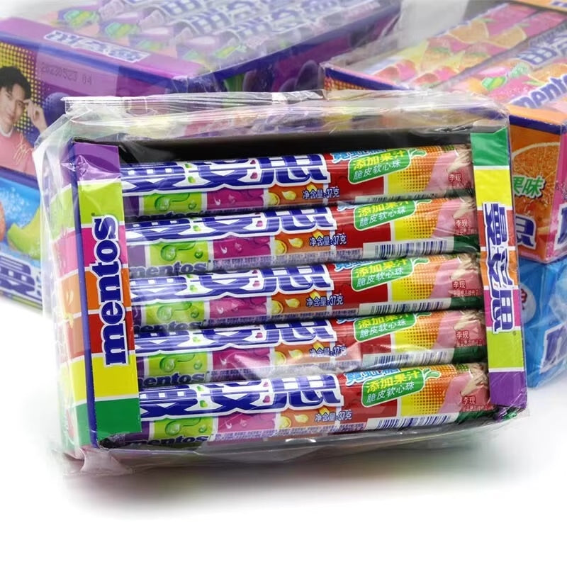 Mentos Chewy Neon Flavor (37g) (China) 15ct