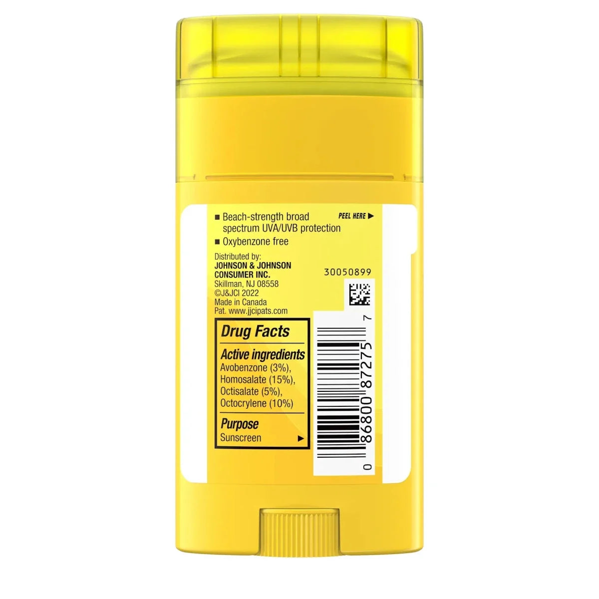 Neutrogena Beach Defense Sunscreen Stick SPF 50+ 1.5 Oz