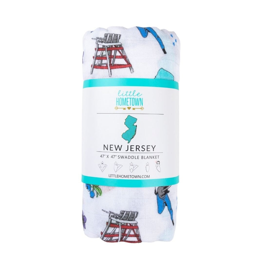 New Jersey (Rock and Roll) Gift Bundle Coming Home Outfit with Swaddle