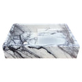 New York Marble Wall-mount Bathroom Sink Polished (W)16" (L)24" (H)5"