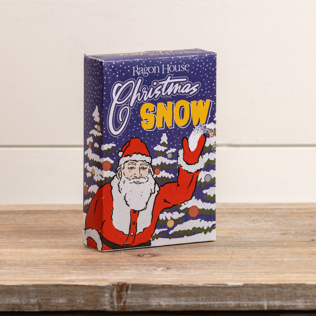 Artificial Sparkle Snow in Retro Box