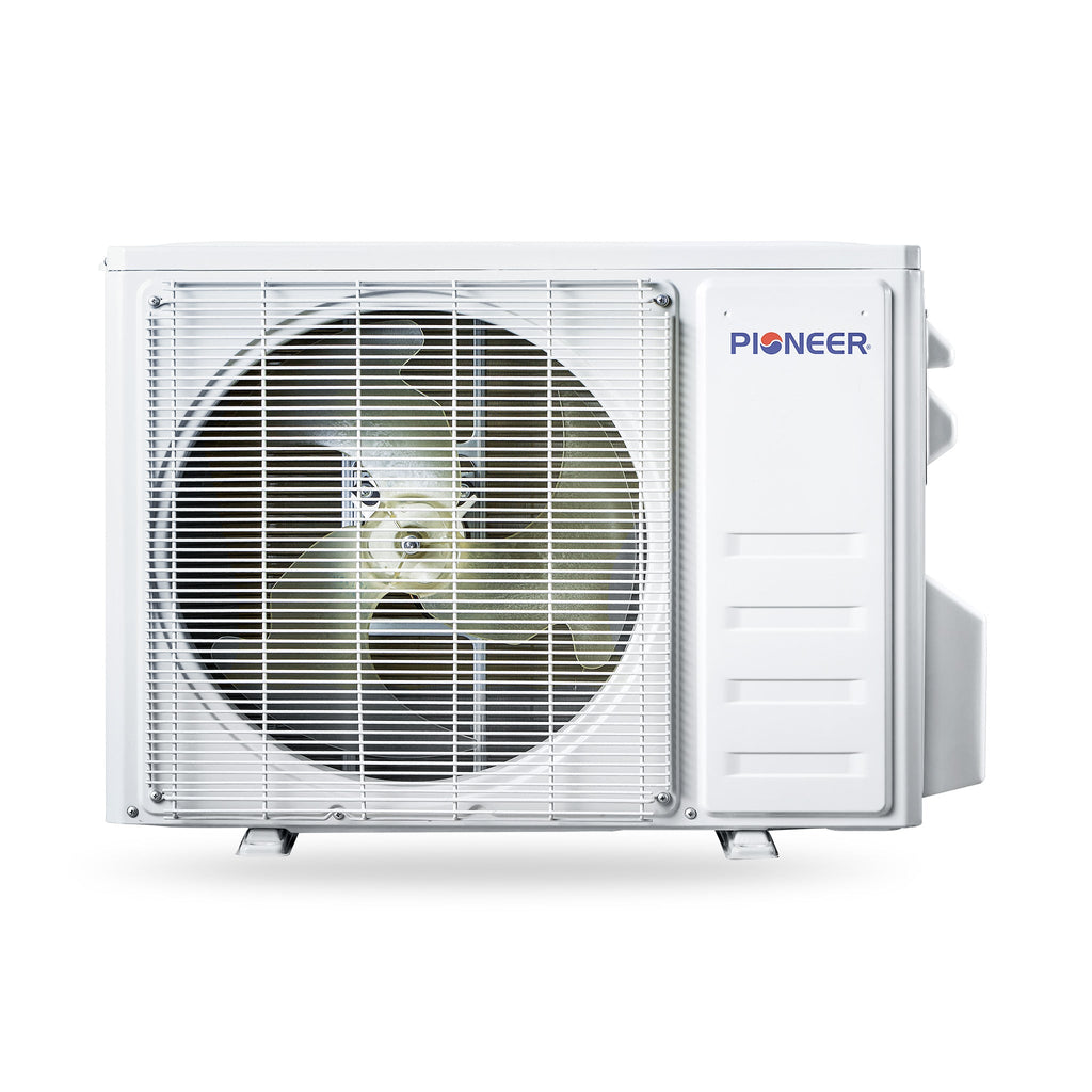 Pioneer® Quantum Ultra™ 12,000 BTU 21 SEER2 230V 8-Way Ceiling Cassette Ductless Mini-Split Air Conditioner Inverter Heat Pump Full Set