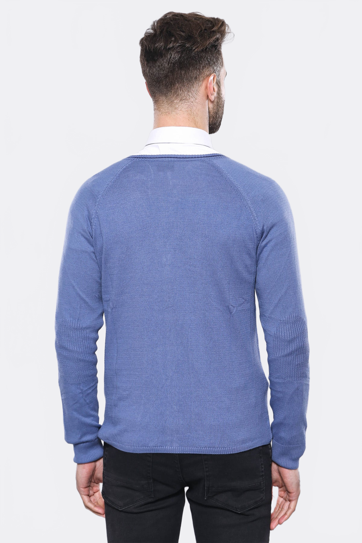 Blue Cotton Knitwear - Wessi