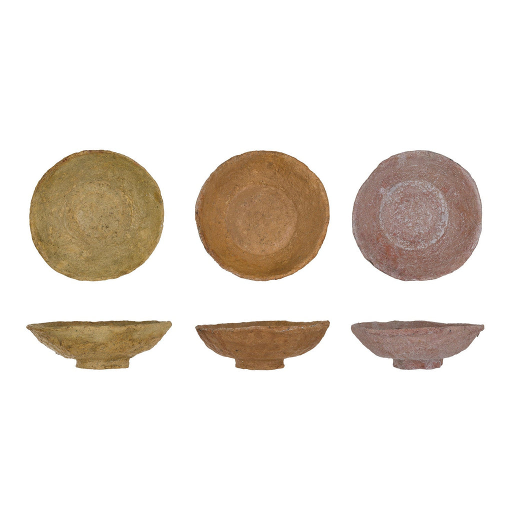 Decorative Colorful Paper Mache Bowls