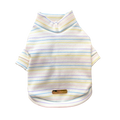 Pastel Striped Turtleneck