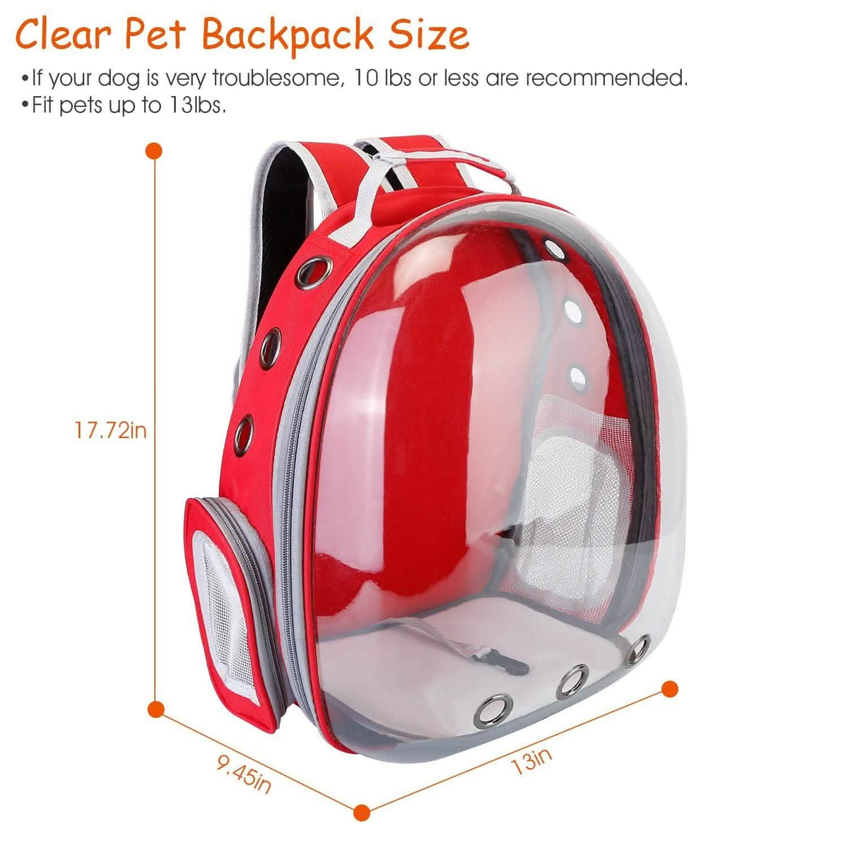 Pet Carrier Ventilate Backpack