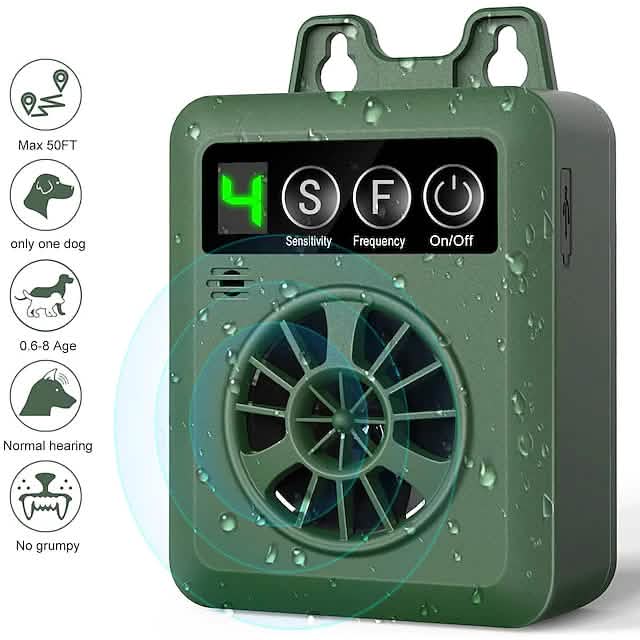 Pet Dog Ultrasonic Bark Control Device
