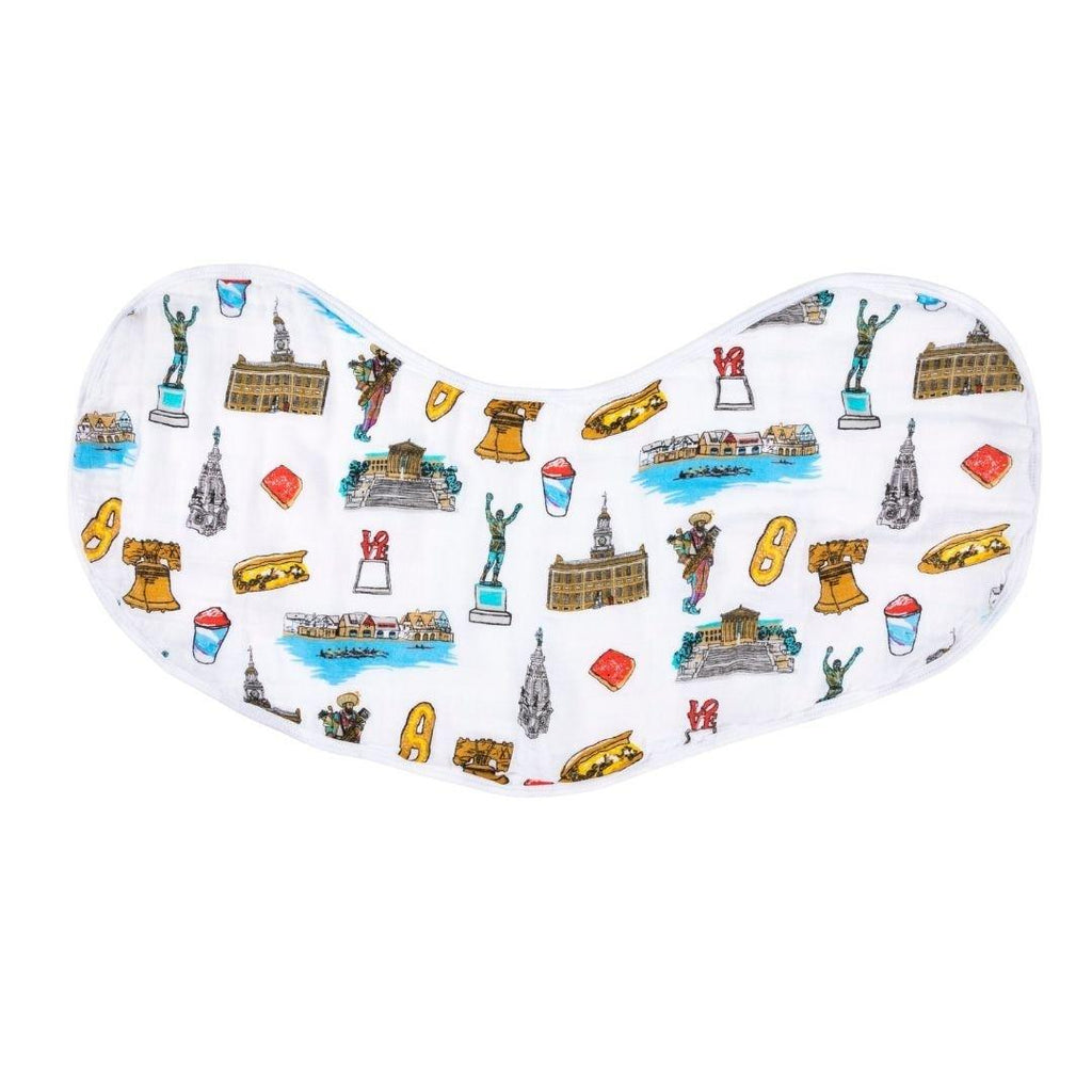 Philadelphia Newborn Water Ice Gift Bundle: Swaddle, Bib & Onesie