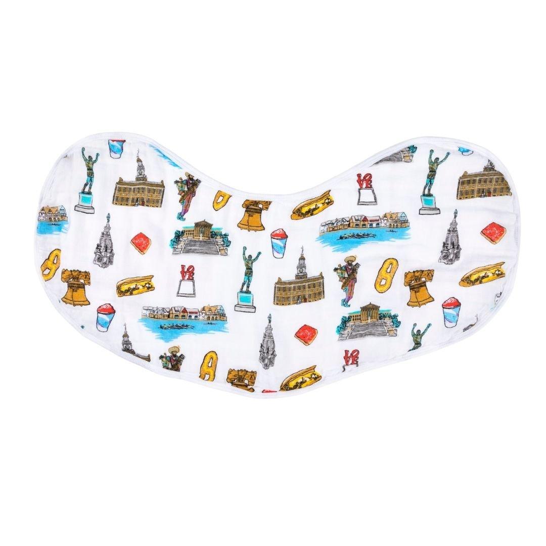 Philadelphia Newborn Water Ice Gift Bundle: Swaddle, Bib & Onesie