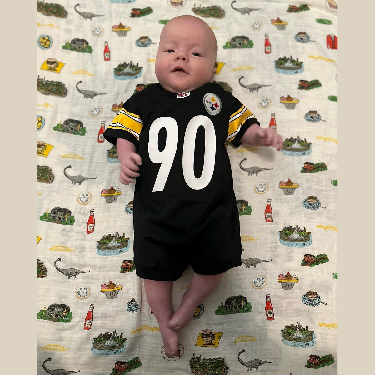 Pittsburgh Picnic Baby Gift Bundle Baby Shower Essential for Newborn