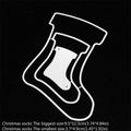Nesting Christmas Stocking Metal Cutting Dies Stencils
