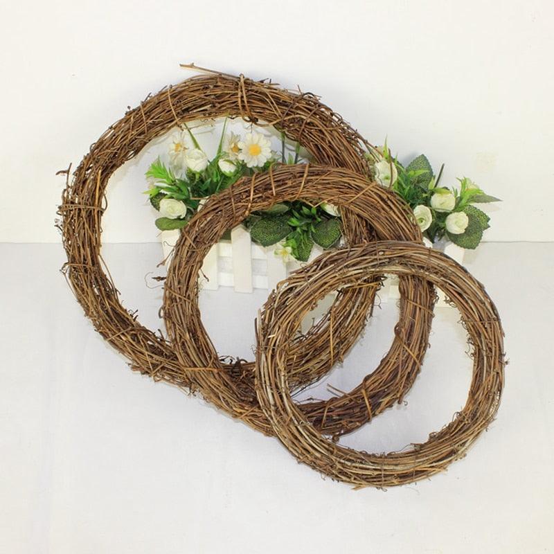 Christmas Rattan Wreath