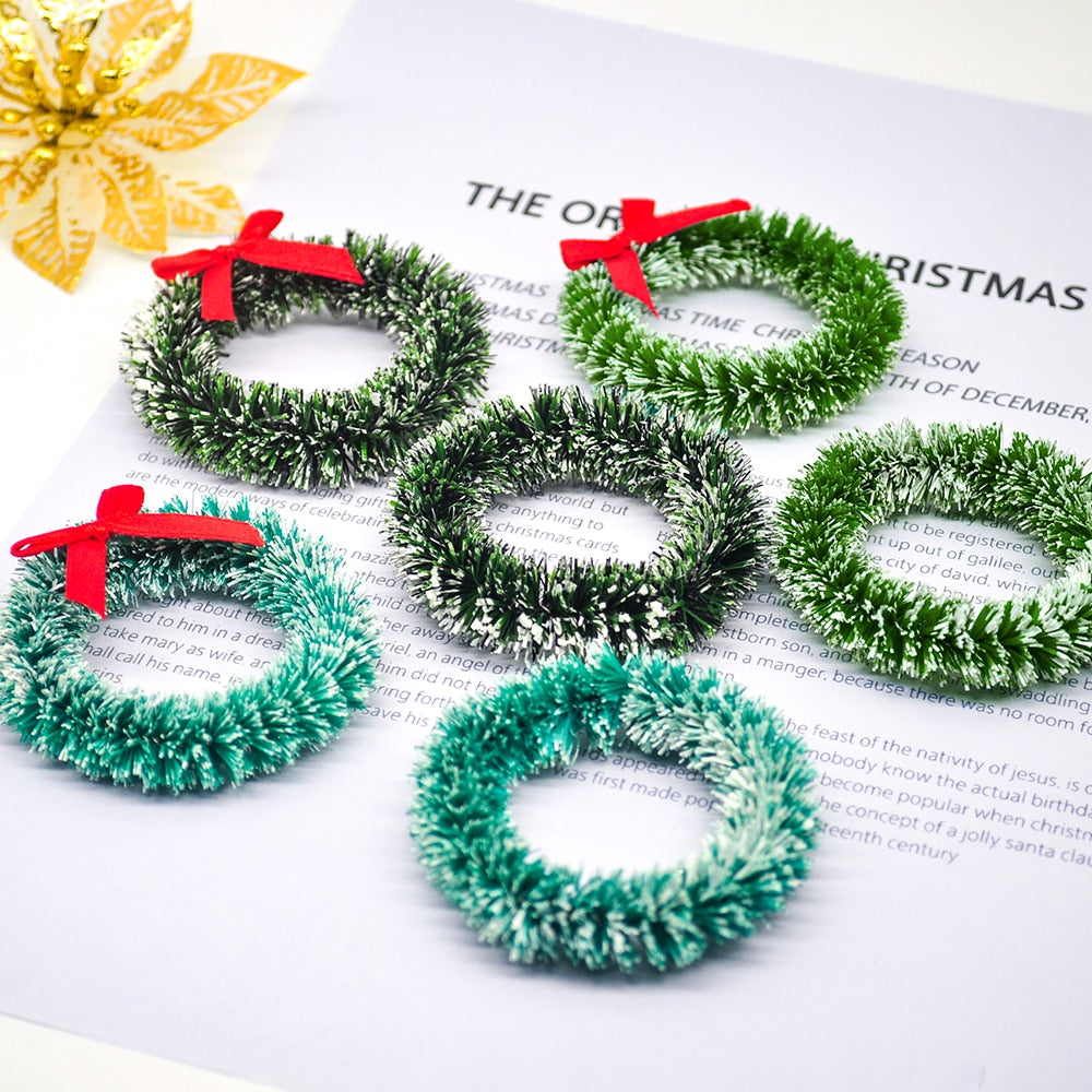 Mini Handmade Christmas Wreath