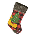 Christmas Stockings Fabric Santa Claus Sock